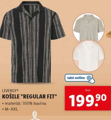 LIVERGY® KOŠILE "REGULAR FIT"