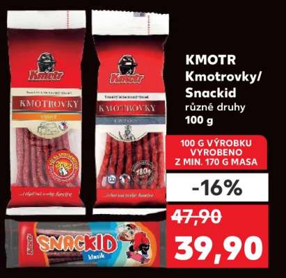 KMOTR Kmotrovky/Snackid