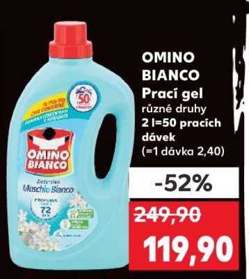 OMINO BIANCO Prací gel