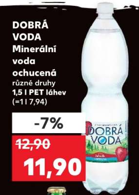 Dobrá voda minerální voda ochucená