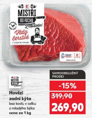 Hovězí zadní kýta