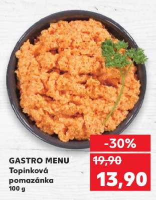 GASTRO MENU Topinková pomazánka