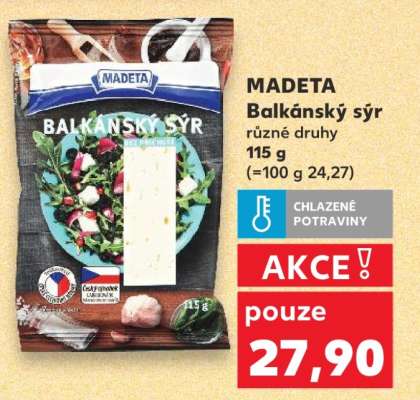 Madeta Balkánský sýr