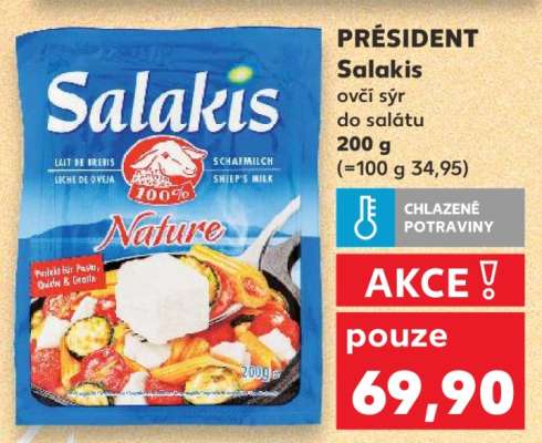 PRÉSIDENT Salakis ovčí sýr do salátu 200 g