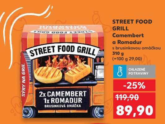 STREET FOOD GRILL Camembert a Romadur