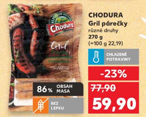 Chodura Gril Párečky