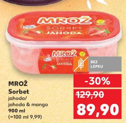 Mrož Sorbet