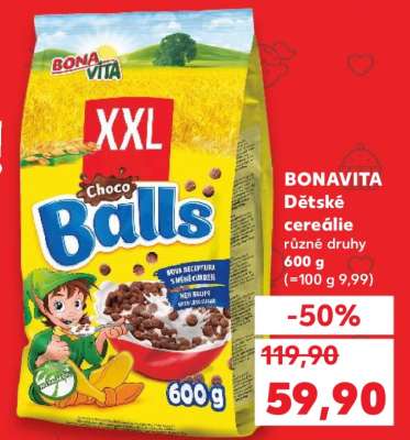 BonaVita Dětské cereálie