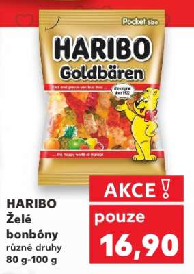 HARIBO Želé bonbóny