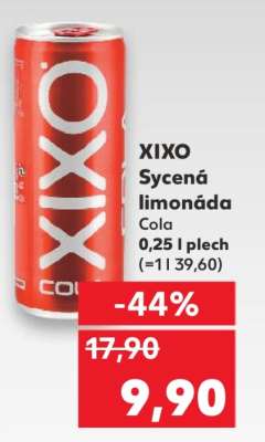 XIXO Sycená limonáda Cola