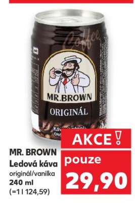 Mr. Brown ledová káva
