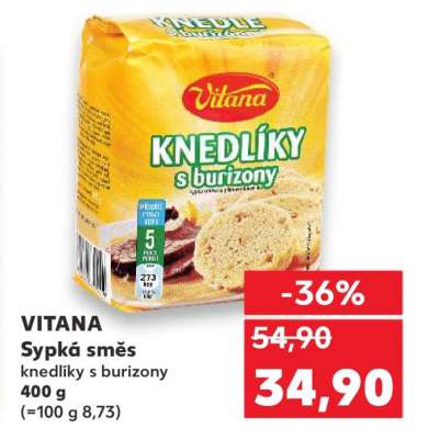 VITANA Sypká směs knedlíky s burizony
