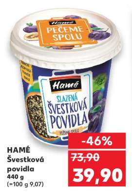 HAMÉ Švestková povidla