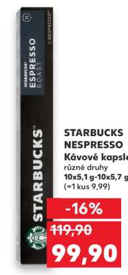 STARBUCKS NESPRESSO