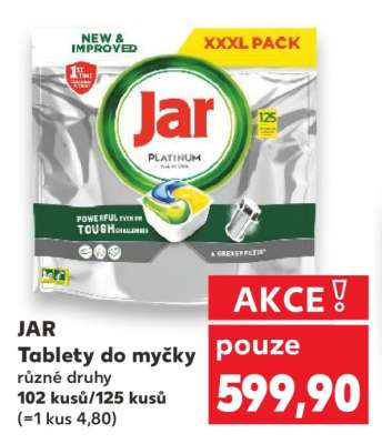 Jar tablety do myčky