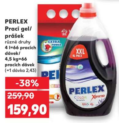 PERLEX Prací gel/prášek