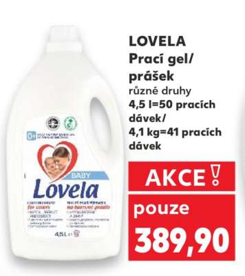 LOVELA Prací gel/prášek