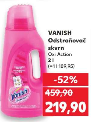 Vanish Odstraňovač skvrn