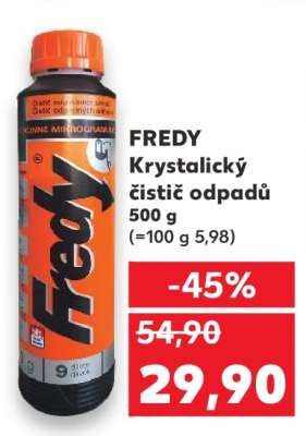 Fredy krystalický čistič odpadů