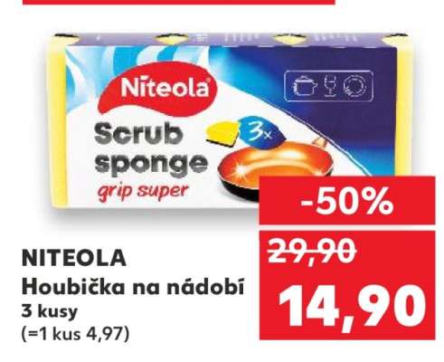 NITEOLA Houbička na nádobí
