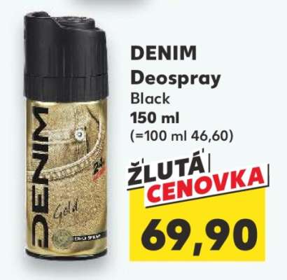 DENIM Deospray Black