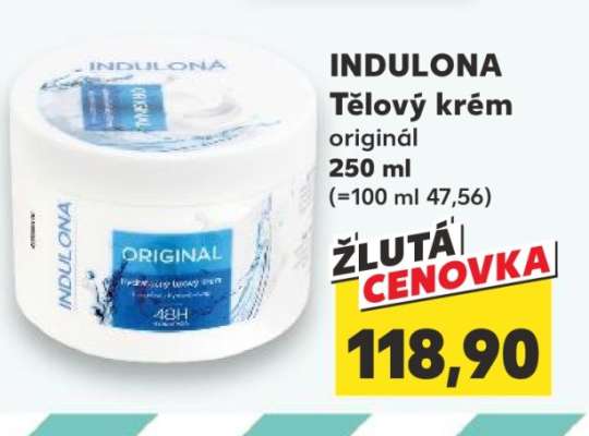 INDULONA Tělový krém