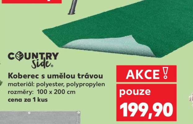 KOBEREC S UMĚLOU TRÁVOU