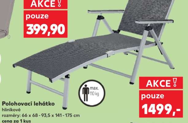 Polohovací lehátko