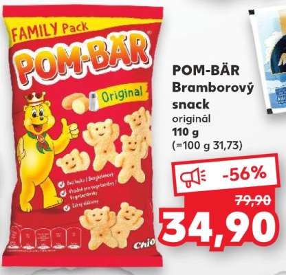 POM-BÄR Bramborový snack