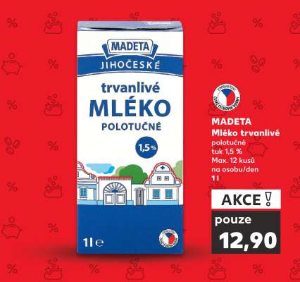 MADETA Mléko trvanlivé