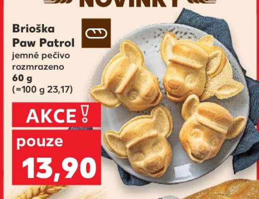 Brioška Paw Patrol