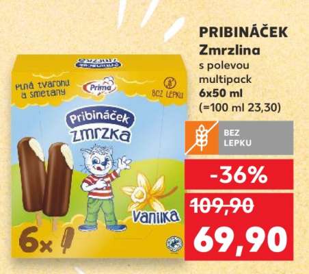 Pribináček Zmrzlina