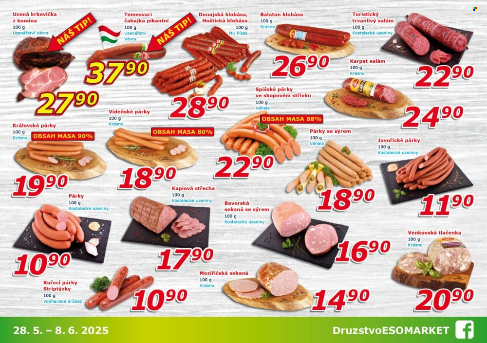 Leták ESO MARKET - 28.5.2025 - 8.6.2025. Strana 3