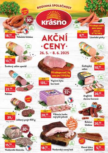 Leták MP Krásno - 26.5.2025 - 8.6.2025.