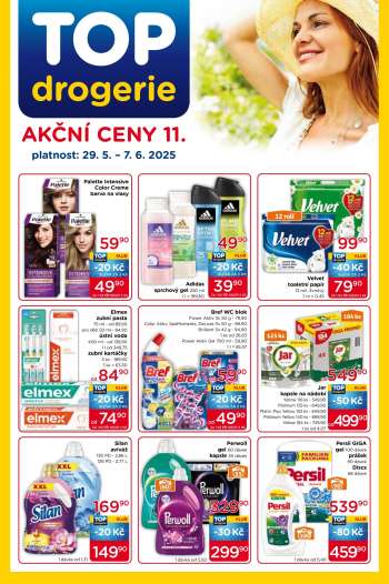 Leták TOP drogerie - 29.5.2025 - 7.6.2025.