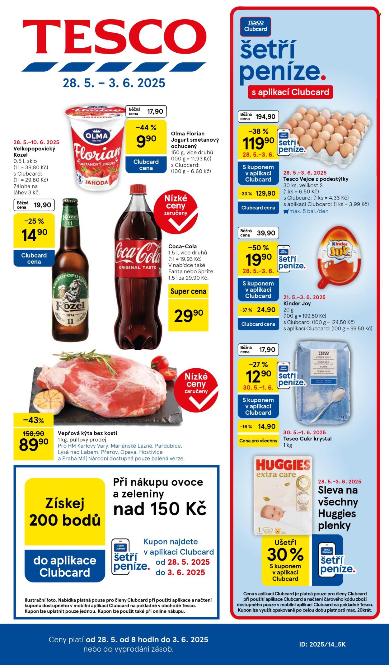 Leták TESCO - 28.5.2025 - 3.6.2025. Strana 1