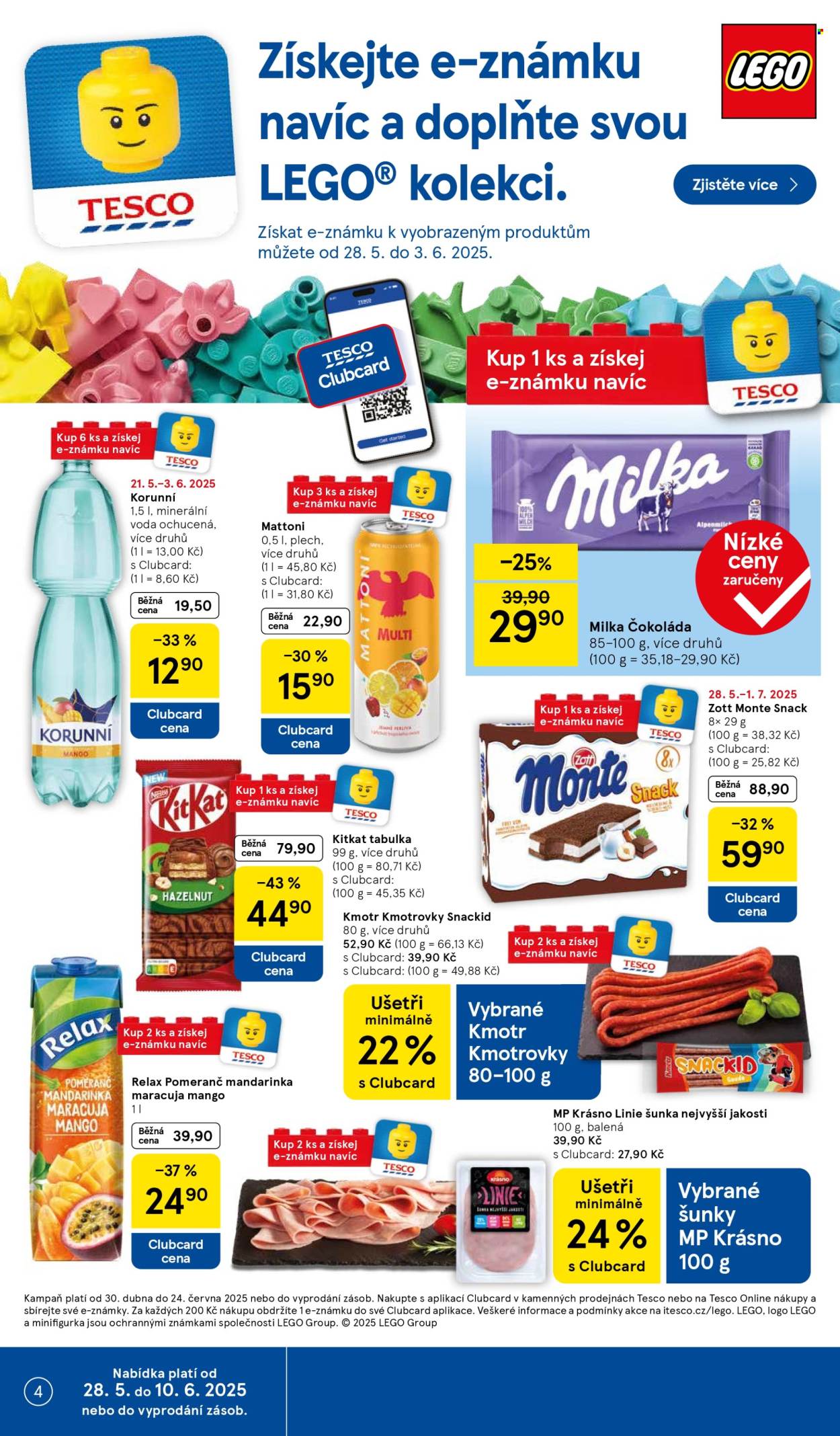 Leták TESCO - 28.5.2025 - 3.6.2025. Strana 1