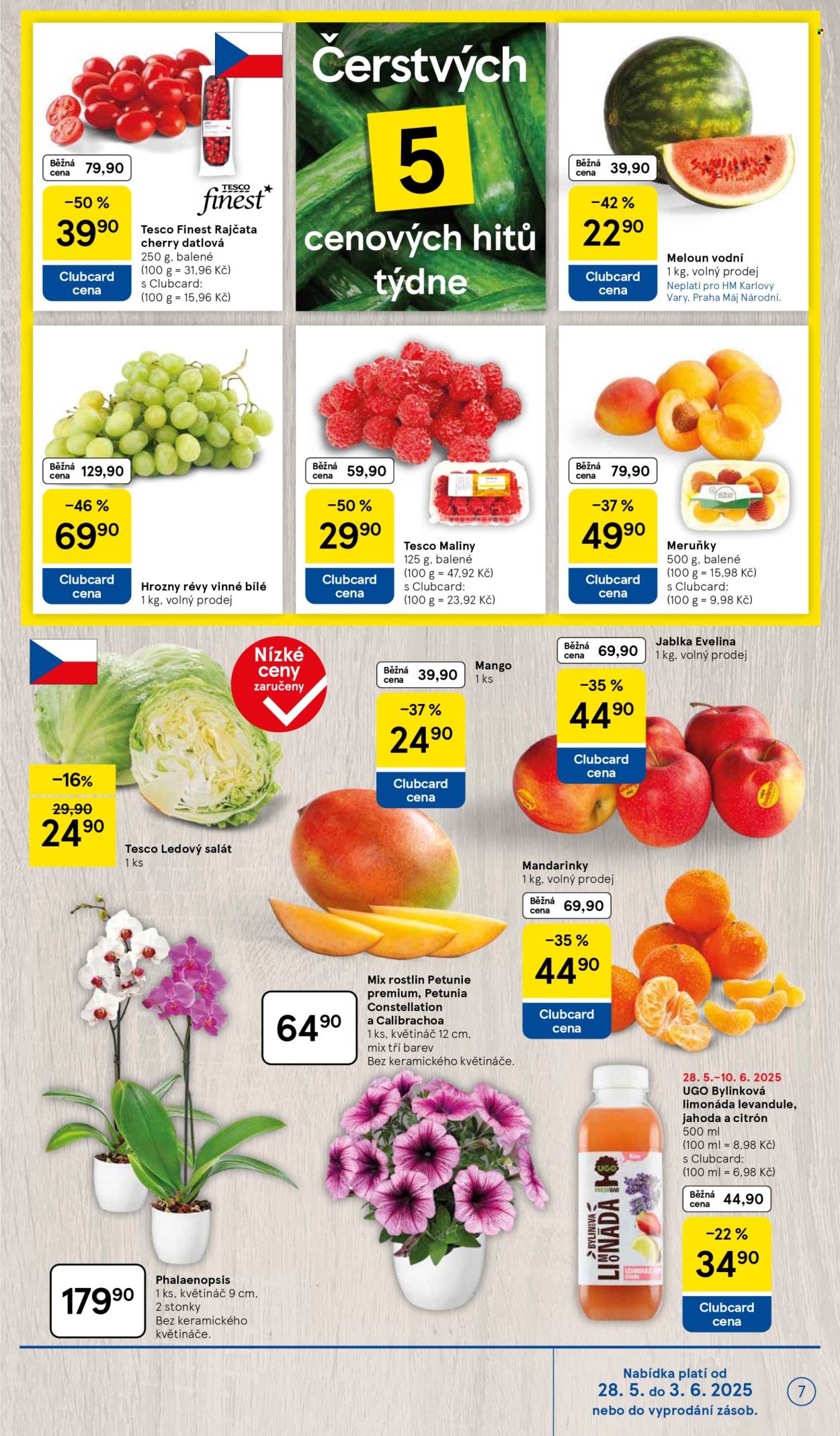 Leták TESCO - 28.5.2025 - 3.6.2025. Strana 1