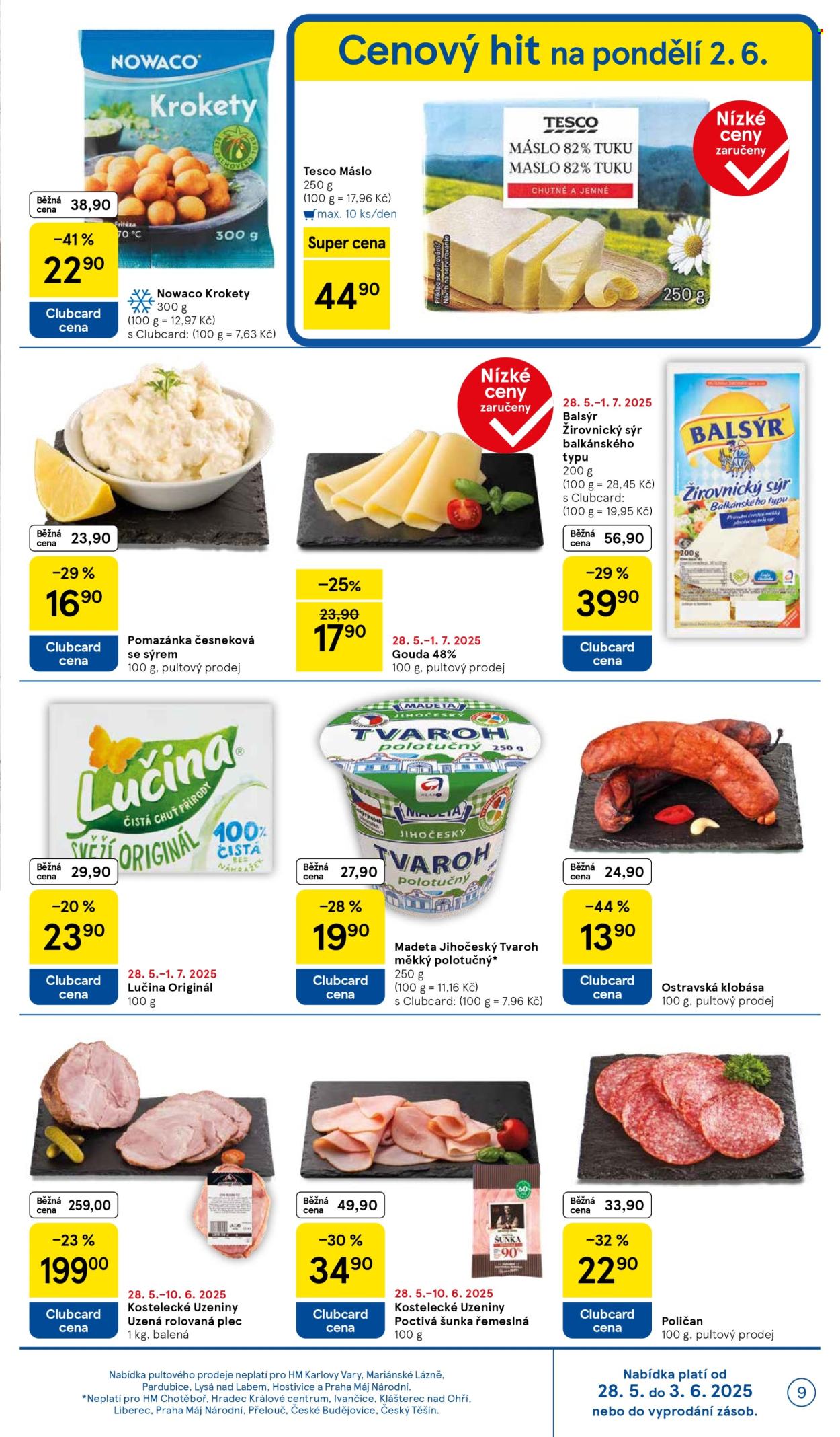 Leták TESCO - 28.5.2025 - 3.6.2025. Strana 1