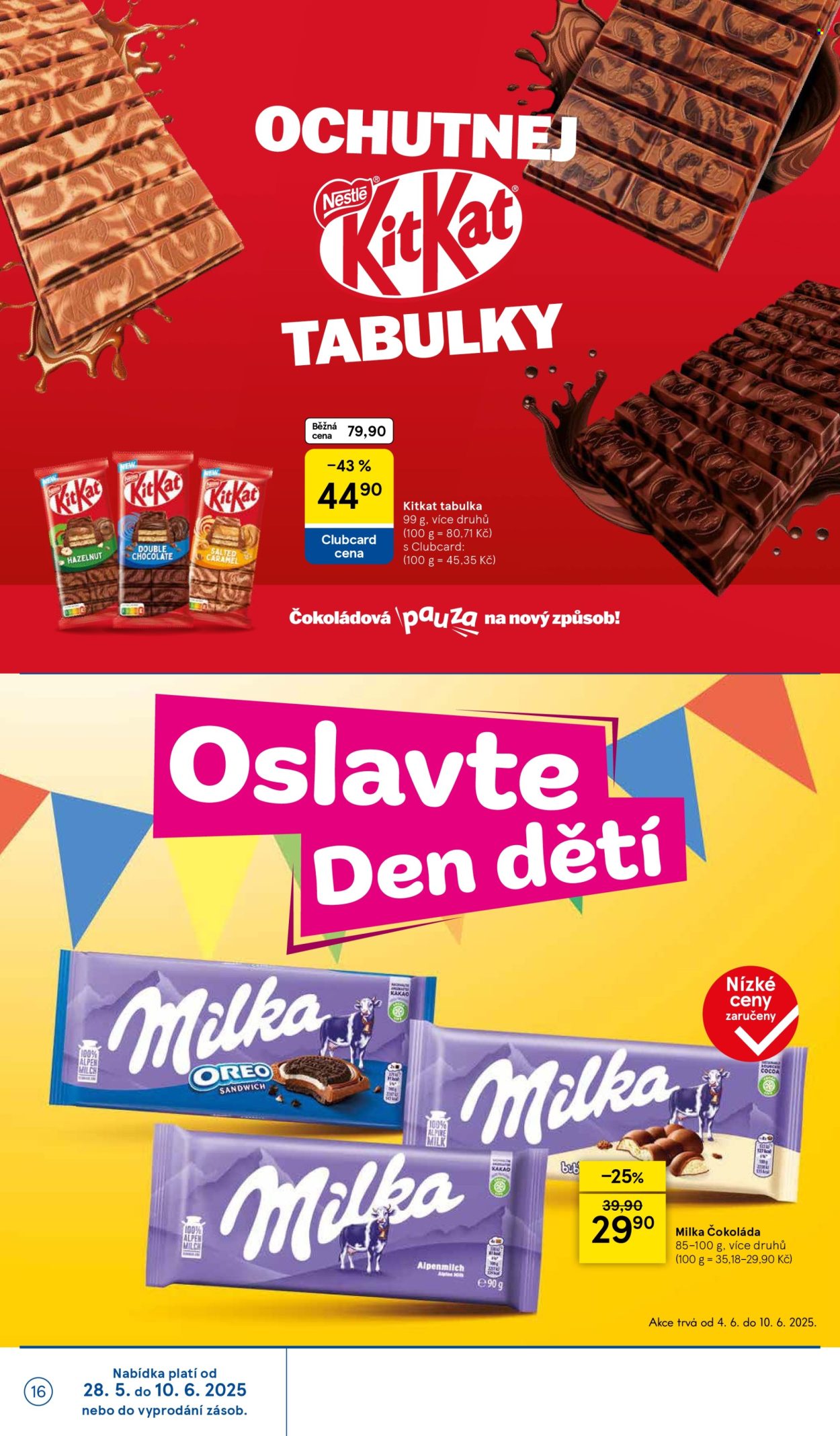 Leták TESCO - 28.5.2025 - 3.6.2025. Strana 1