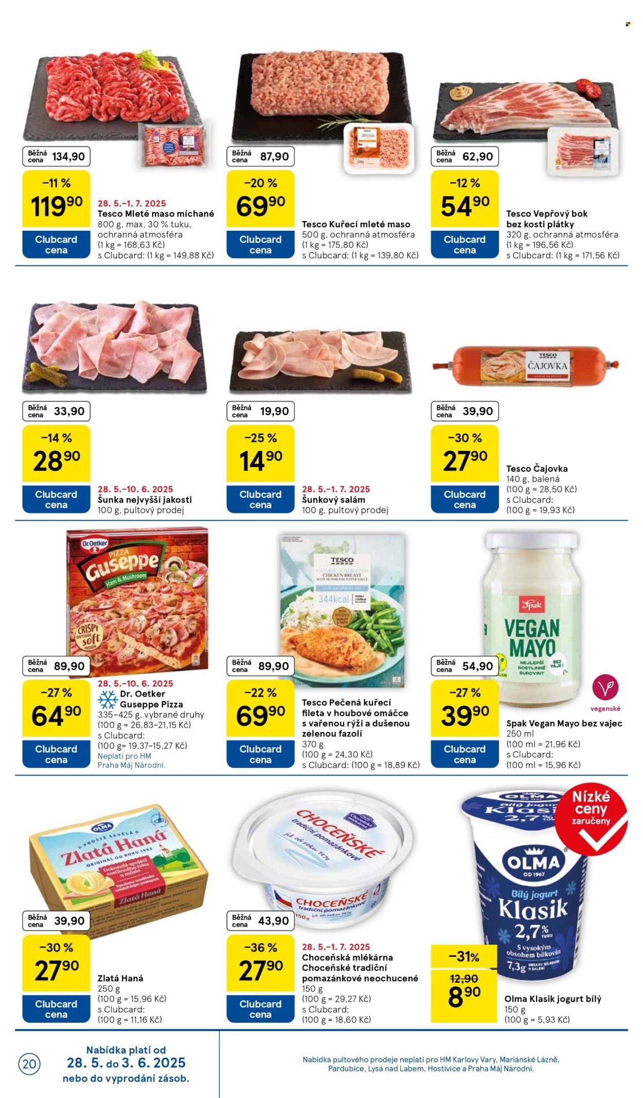 Leták TESCO - 28.5.2025 - 3.6.2025. Strana 1