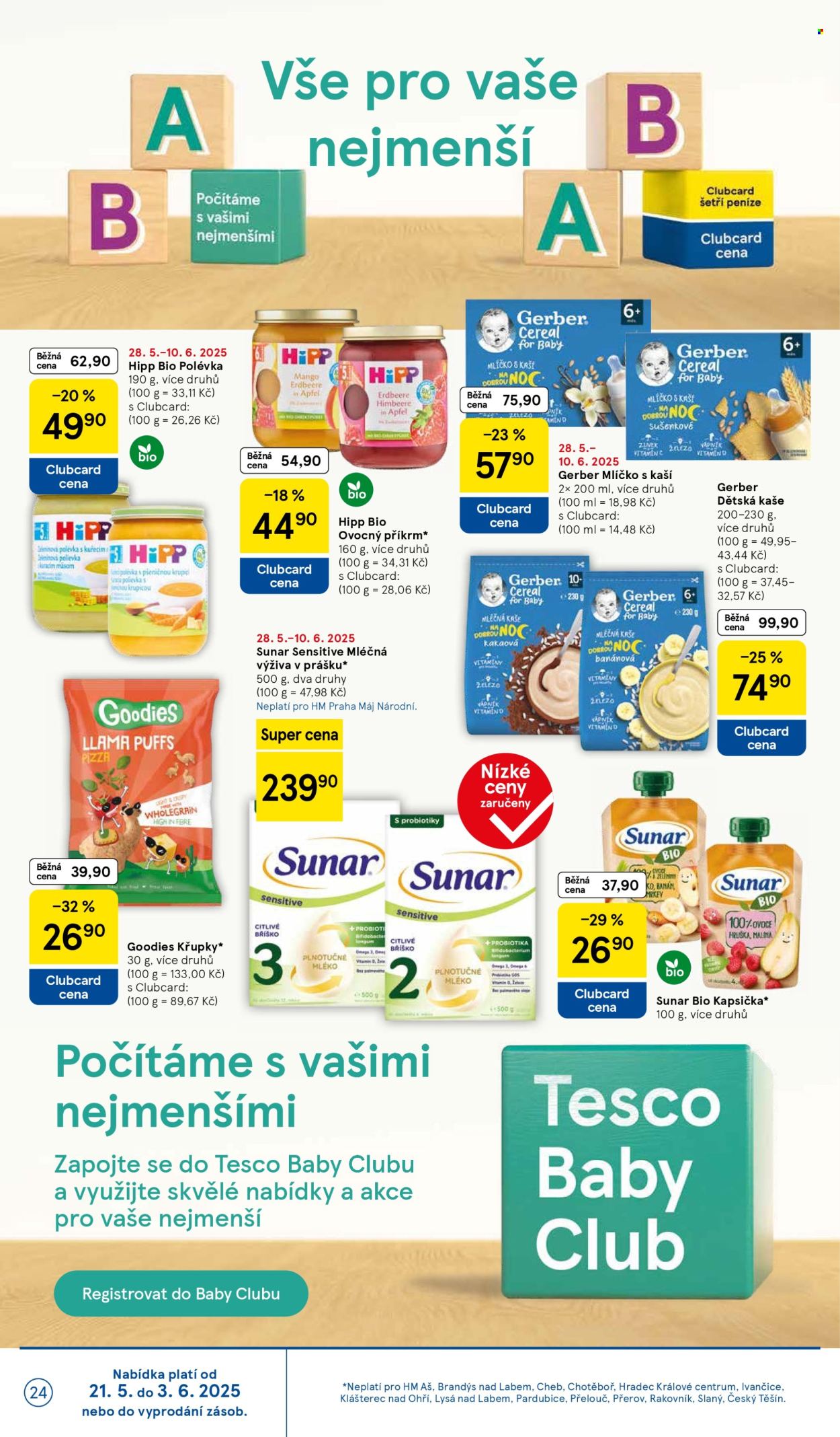 Leták TESCO - 28.5.2025 - 3.6.2025. Strana 1