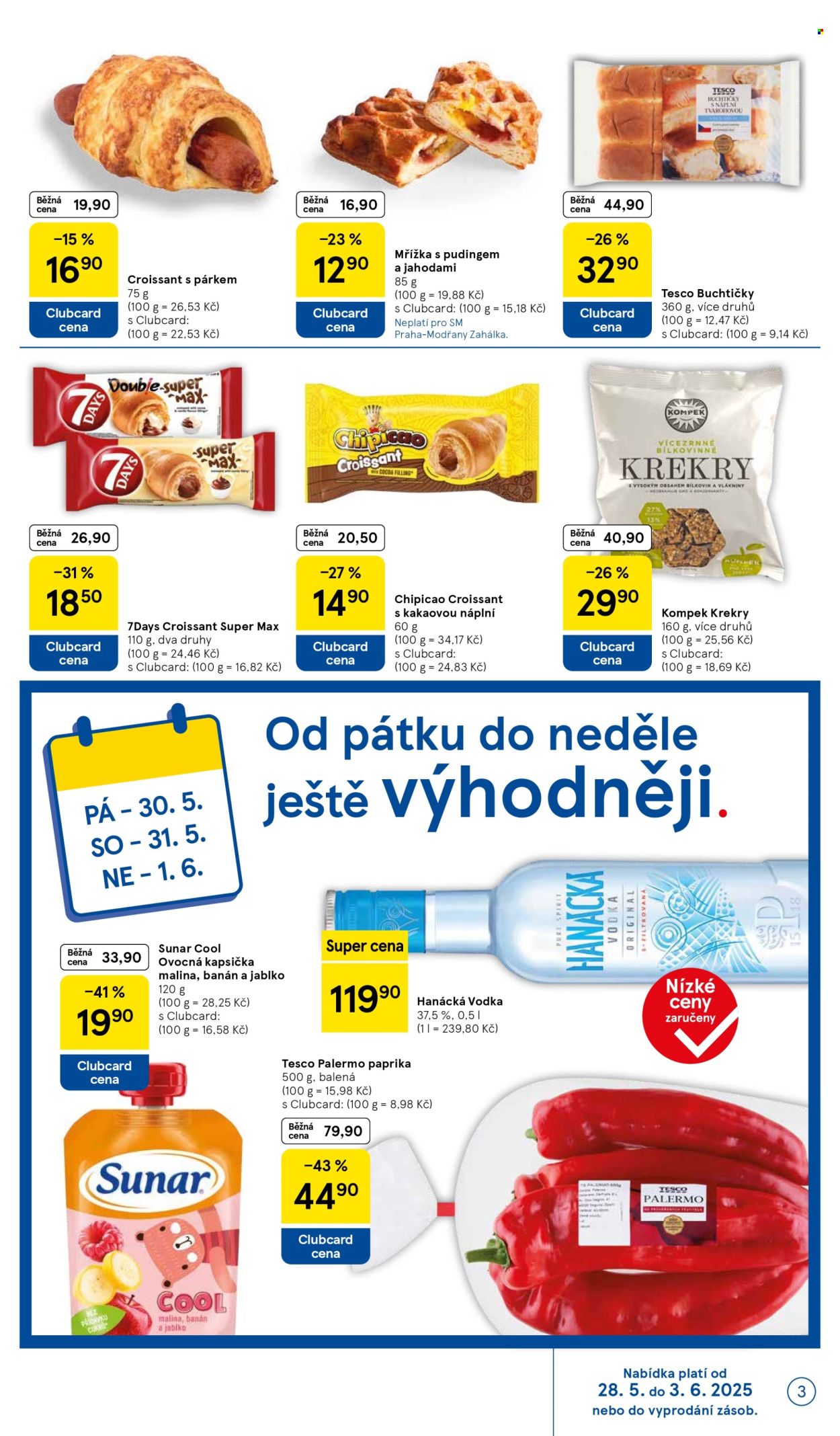 Leták TESCO supermarket - 28.5.2025 - 3.6.2025. Strana 3