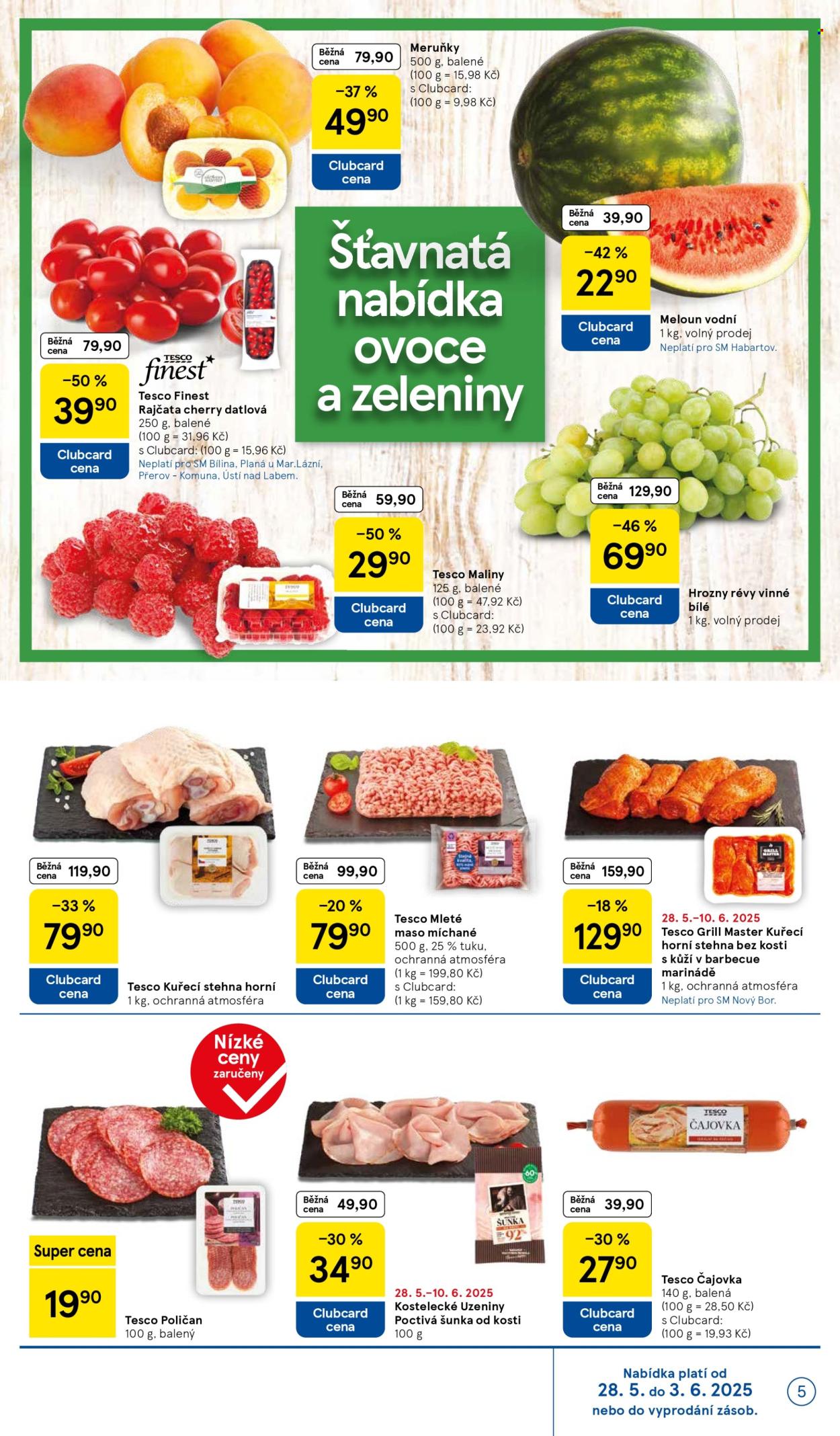 Leták TESCO supermarket - 28.5.2025 - 3.6.2025. Strana 5