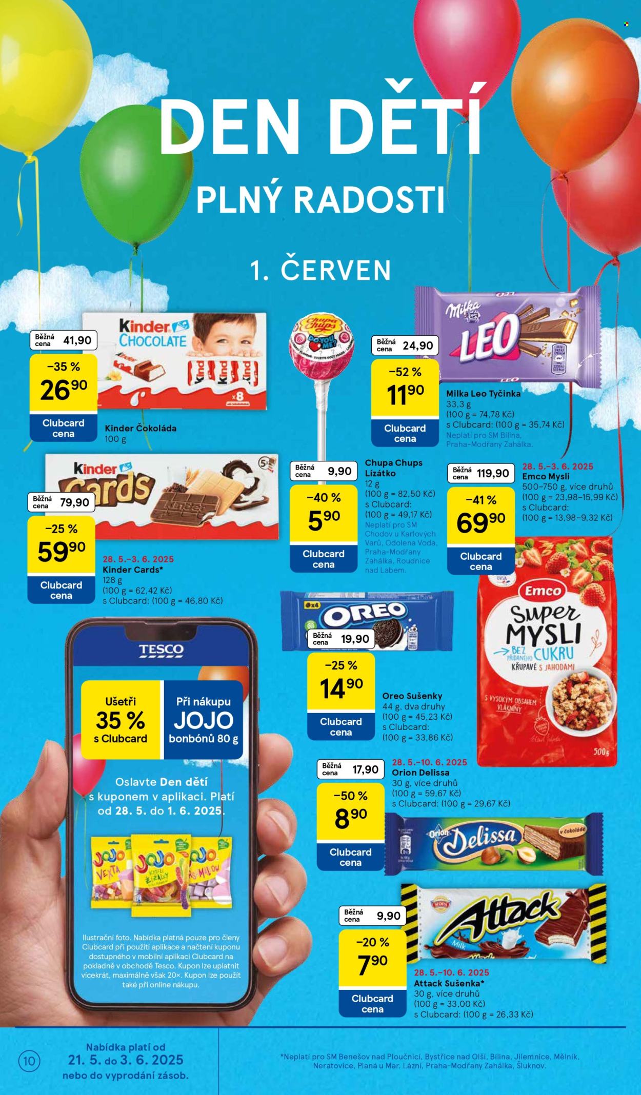 Leták TESCO supermarket - 28.5.2025 - 3.6.2025. Strana 10