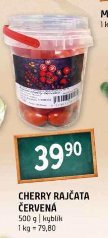 Cherry rajčata červená
