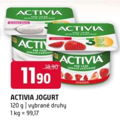 Activia jogurt