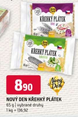 NOVÝ DEN KŘEHKÝ PLÁTEK