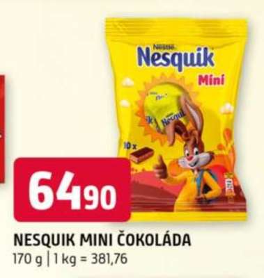 NESQUIK MINI ČOKOLÁDA
