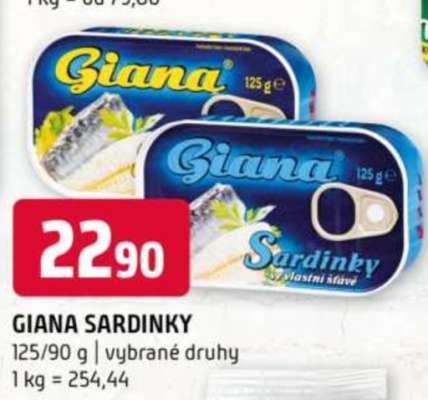 Giana Sardinky